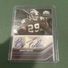 2023 Topps Composite - Topps Chrome Black Autographs Barry Foster #TCBA-BFO (AU)