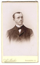 photograph A. Meiche, Annaberg i/S, zigzag promenade, portrait of an elegant
