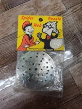 Vintage Fun Inc. Spider Web Puzzle Test Your Skill Game Chicago 5 & Dime Store
