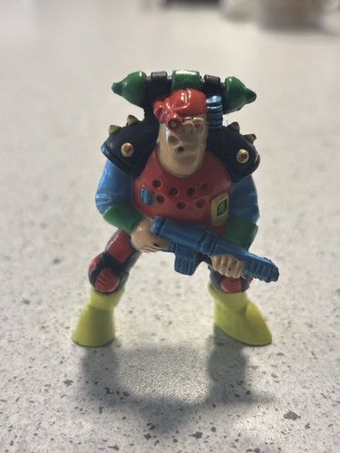 Vintage White Washer Trash Bag Bunch Galoob Mini Figure 1991 - Picture 1 of 4
