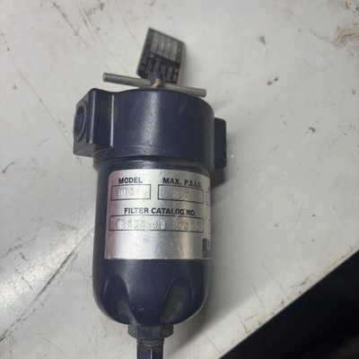 CUNO DDS FILTER 13136-01 13136-01-20-0080 (20-0080 CARTRIDGE) 250PSI 3/8NPT