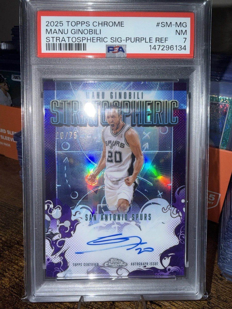 Manu Ginobili San Antonio Spurs Basketball Sports Trading Cards