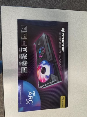 Acer Intel Arc A770 Predator BiFrost OC 16GB GDDR6 GPU