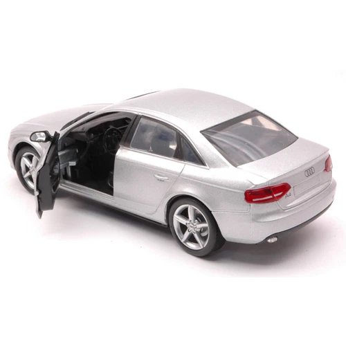 AUDI A4 2008 SILVER 1:24 New Ray Auto Stradali Modellino Nuovo - Immagine 2 di 3