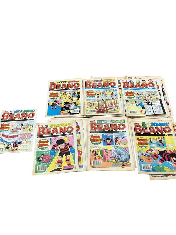 The Beano Comic Bundle Dennis the Menace Vintage Collection Comics from 1990