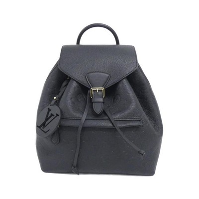 Authentic Louis Vuitton Monogram Empreinte Montsouris PM Backpack M45205 #27...