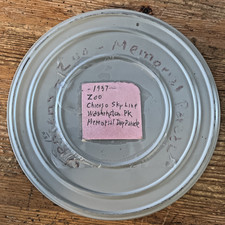 VTG 16mm Home Movie Film 7-Inch Reel 1937 Chicago Skyline Zoo Heavily Damaged