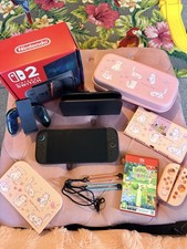 Nintendo Switch 2 With Pokopia Pokemon Game - Box And Accessories Case