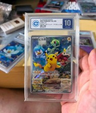 Pikachu 001/SV-P Scarlet & Violet Promo Pokemon Card Japanese JY16 CCIC 10 RP45