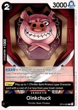 Oinkchuck OP14-082 Common The Azure Sea's Seven Release Event Cards One Piece NM