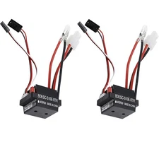 2Pcs Brushed Speed Controller High Voltage Waterproof For RC Car Boat Motor 320A