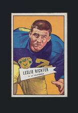 1952 Bowman Small #61 Les Richter (RC) (HOF) (EX-MT) Los Angeles Rams