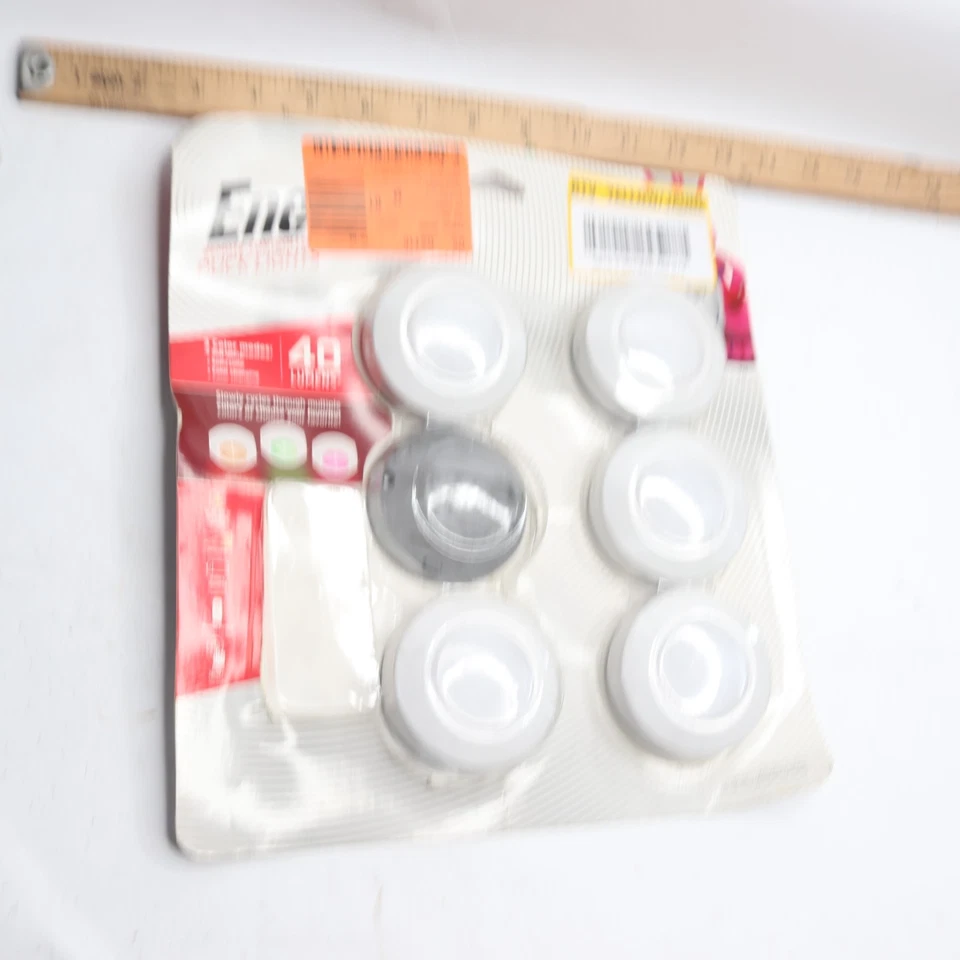 (5-Pk) Energizer LED Puck Lights Under Cabinet Lighting - w/o Remote - Image 2 of 4