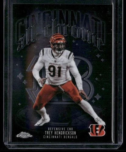 Trey Hendrickson 2025 Topps Chrome #ACT-16 All Chrome Team