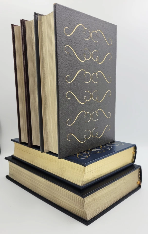 Easton Press Library of the Presidents lot of 5 - Wilson Roosevelt Tyler Lincoln - Imagem 3 de 4