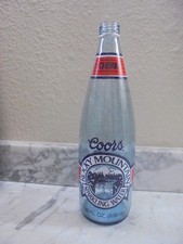 Vintage Rare Coors Cherry Rocky Mountain Sparkling Water Bottle