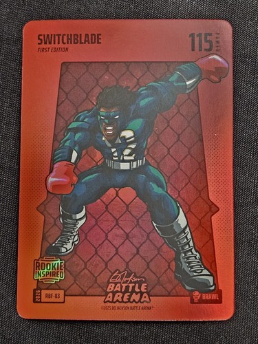 2026 Bo Jackson Battle Arena Switchblade *Travis Hunter RC Red Battlefoil Brawl