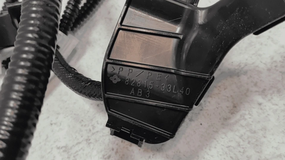 OEM TOYOTA CAMRY XLE XSE 2018-2019 TRUNK LUGGAGE COMPARTMENT WIRE WIRING HARNESS - Image 4 of 4