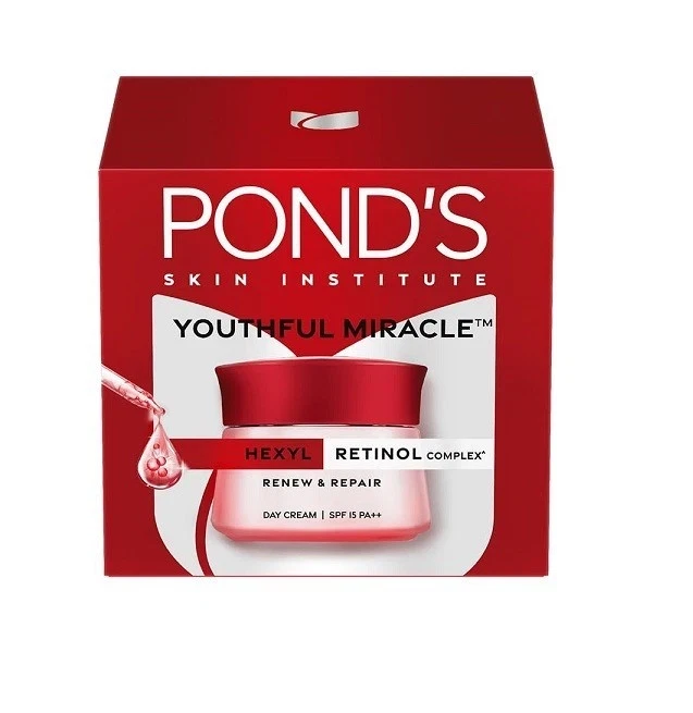 Pond's Age Miracle Youthful Glow Day Cream SPF 15 PA++ ( 50g ) Anti-Ageing Cream