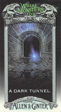 A Dark Tunnel - 2020 Topps Allen & Ginter Mini Where Monsters Live #MWML-8