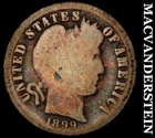 1899-O Barber Dime- Silver- Semi Key Better Date No Reserve #J817