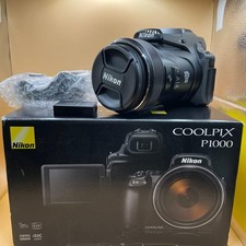 Nikon COOLPIX P1000 Digital Camera Used From Japan Box 125x 4K 13