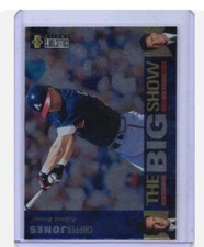 1997 Chipper Jones Upper Deck Collecrors Choice (The Big Show) #2/45 (NM) WOW⚾!