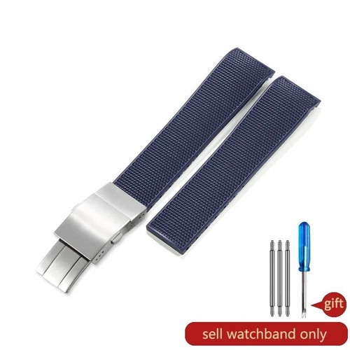 Men's Silicone Watchband Fit For Longines L3.742/644 Sports Series Watch Strap - Picture 28 of 28