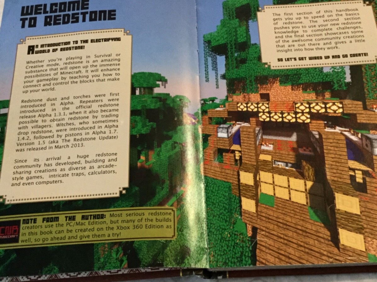 Minecraft Redstone and Essential Handbook Pair Two Official Mojang Books 9780545685153