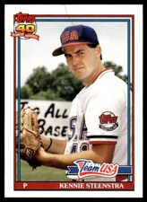 1991 Topps Traded #113T Kennie Steenstra - USA