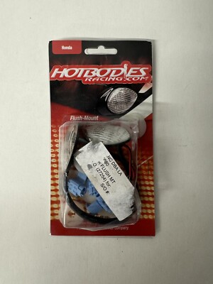 Hotbodies Racing H04RR-SIG-CLR Flush Mount Front Turn Signals CLEAR CBR HONDA