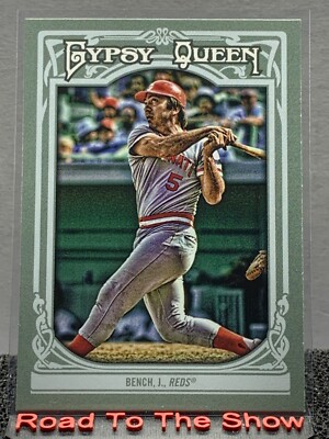Johnny Bench 2013 Topps Gypsy Queen #300 Cincinnati Reds