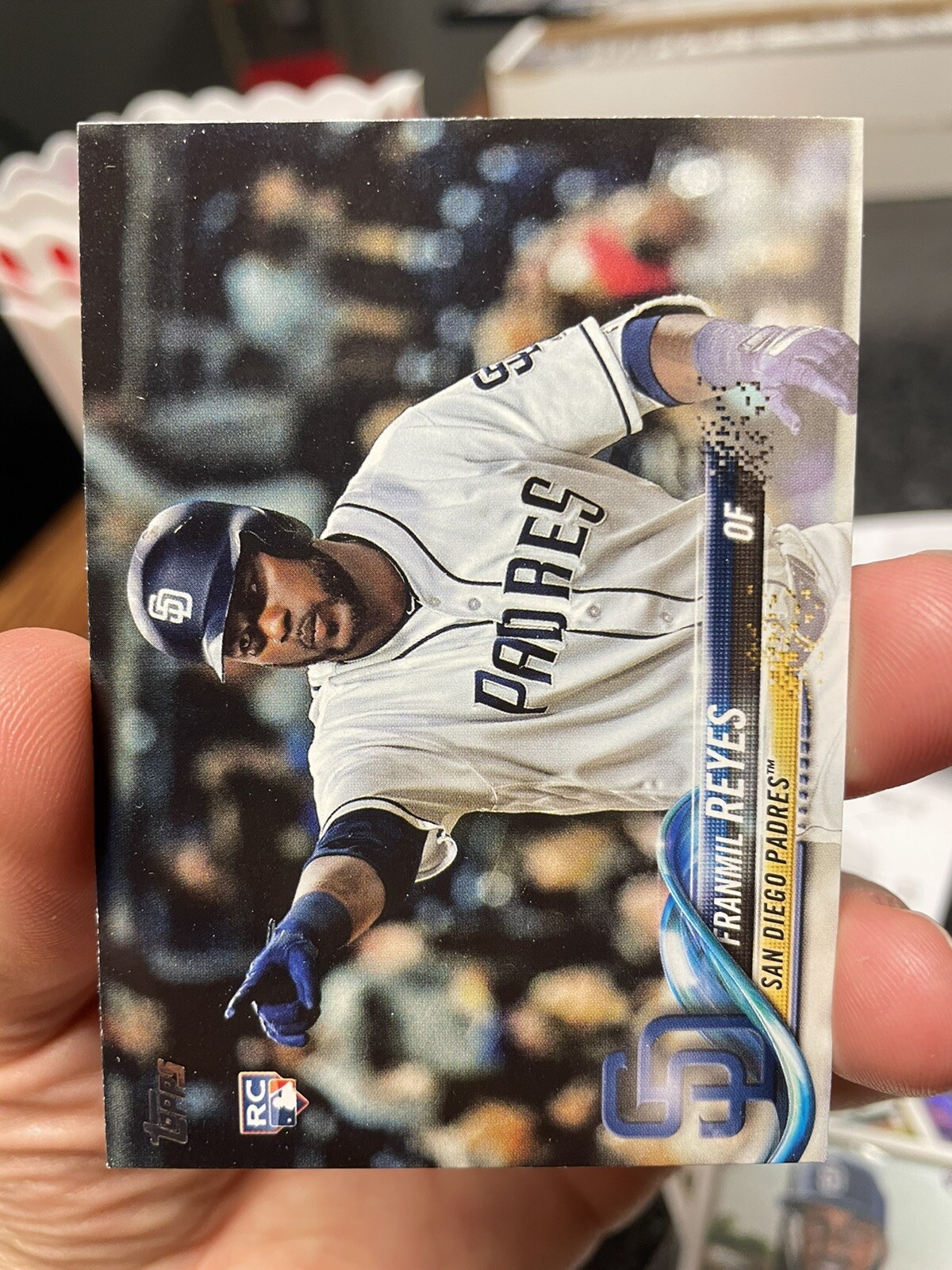 2018 Topps Update Series Franmil Reyes ROOKIE US242 Cleveland Indians QTY! 🔥