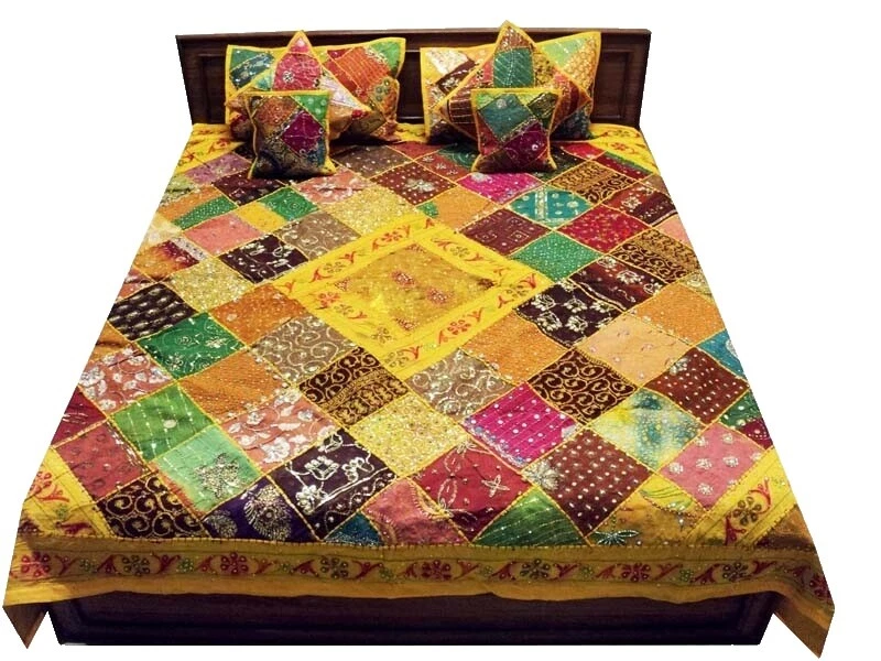 Mezcla de algodón Patchwork Fundas de edredón y Juegos de Cama