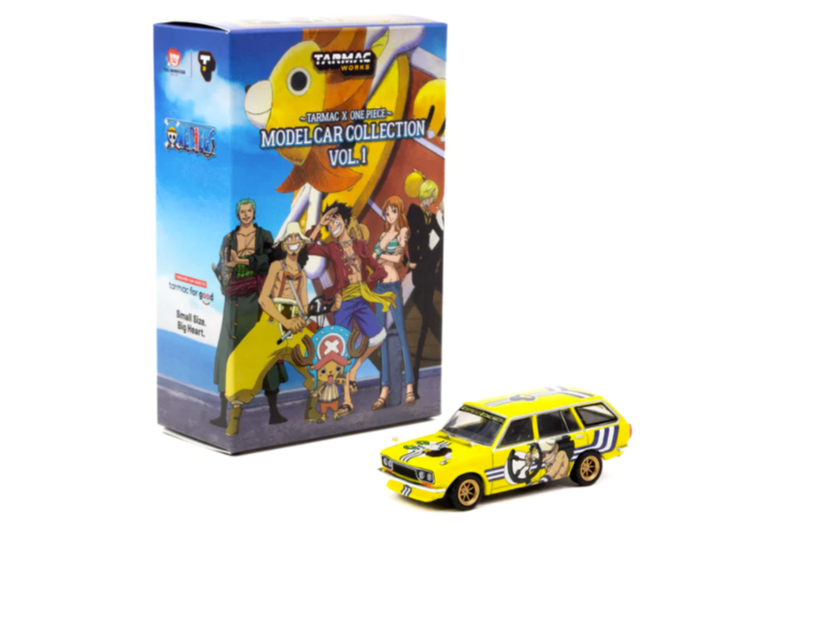 Tarmac Works x One Piece Model Car Collection VOL.1 - 6 Cars Tarmac Works x One Piece Model Car Collection VOL.1 - 6 Cars