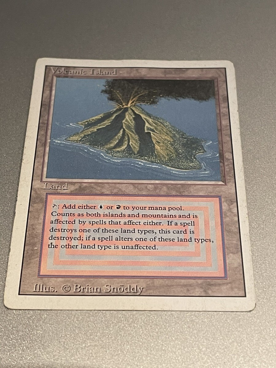 【PSA 9】 MTG Volcanic  3ED Revised Auction Prices Realized Tcg Cards 1994 MAGIC THE GATHERING