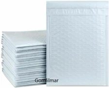 ANY  WHITE  BUBBLE MAILERS SHIPPING MAILING PADDED  ENVELOPES SELF SEAL
