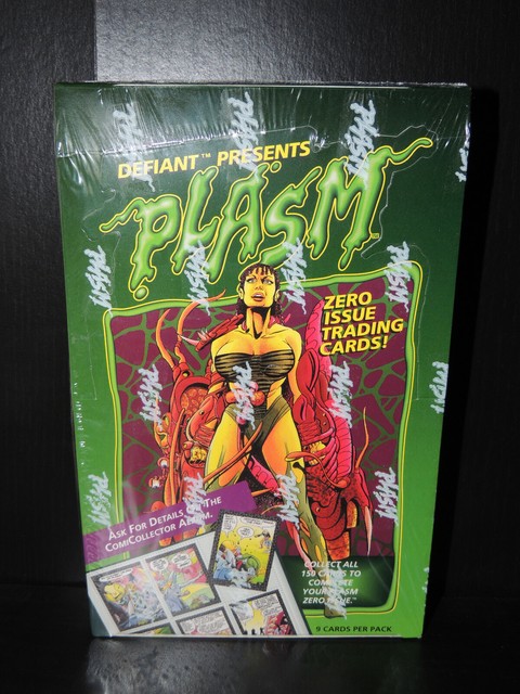 Defiant Presents Plasm Zero Issues Trading Cards Beyond Imaginary Limit 