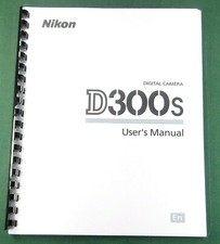 Nikon D300s Instruction Manual: 432 Pages  Protective Covers