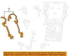 GM OEM 20-25 Silverado 2500 HD Electrical Ignition System-Wire 12734111