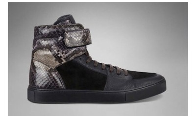 black velcro high tops