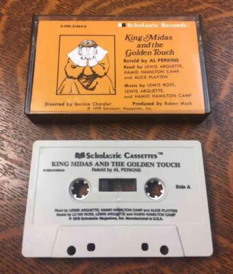 King Midas and the Golden Touch Cassette ONLY Childrens Audio Book Read ...