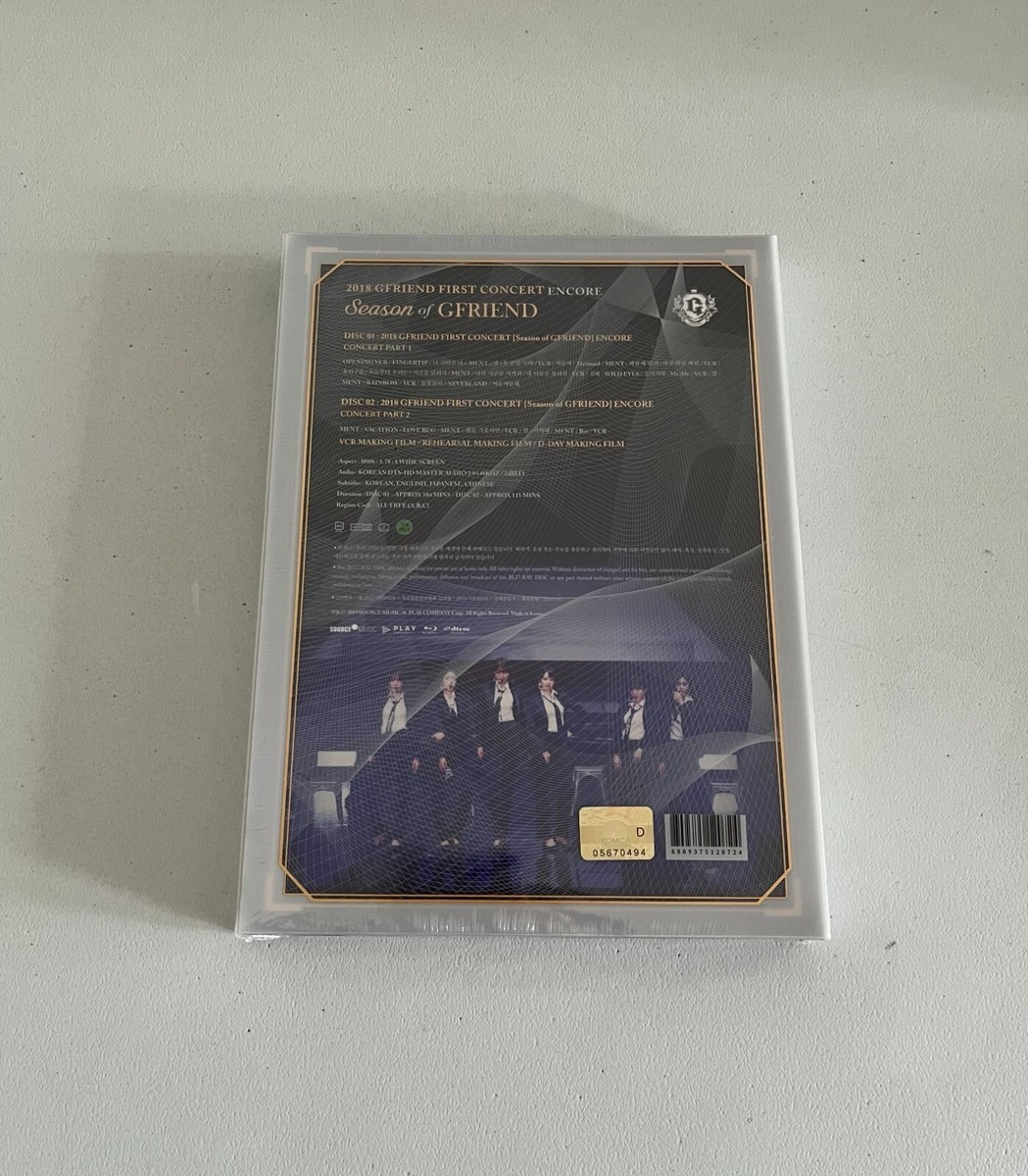 GFRIEND 2018 1ST CONCERT ENCORE SEASON OF GFRIEND [LIMITED EDITION