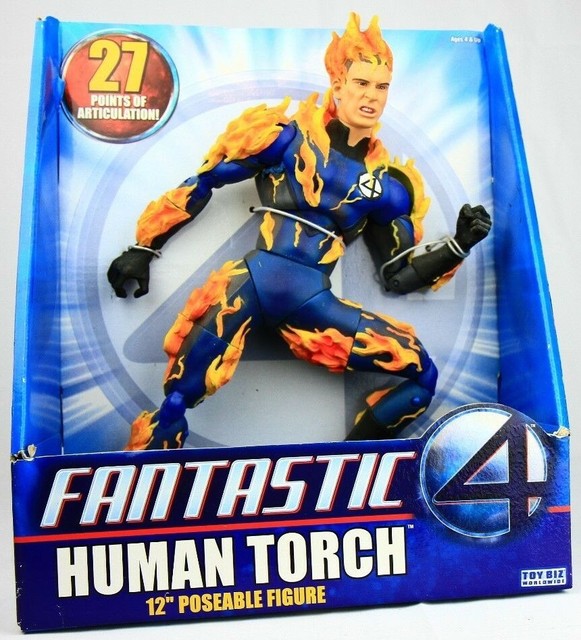 human torch action figure