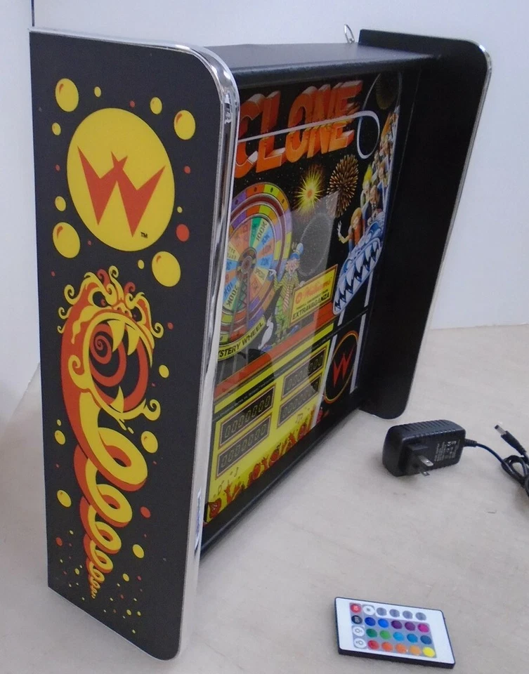Williams Cyclone Pinball Head LED Display light box - Image 3 of 4