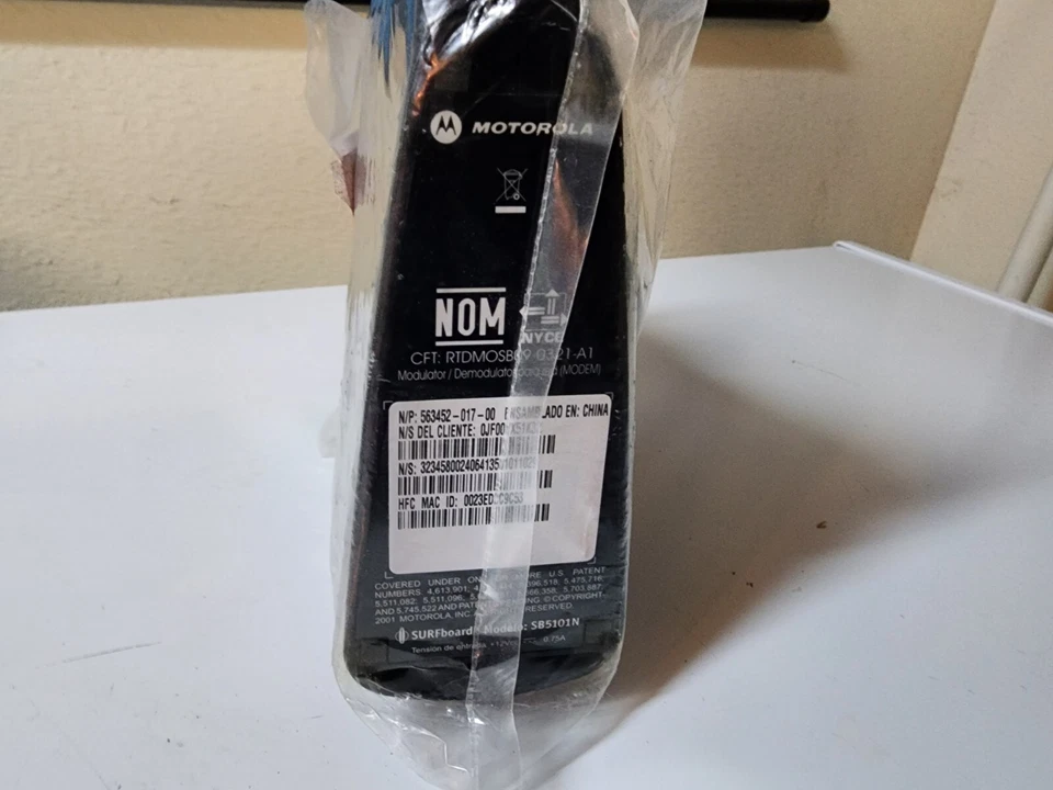 Motorola SURFboard SB5101 DOCSIS 2.0 Cable Modem New - Image 3 of 3