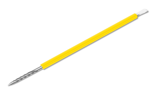 ISIS CUTELARIA Pusher and Stick Stainless Steel with Silicone Cover (Palito e Es - Picture 9 of 11