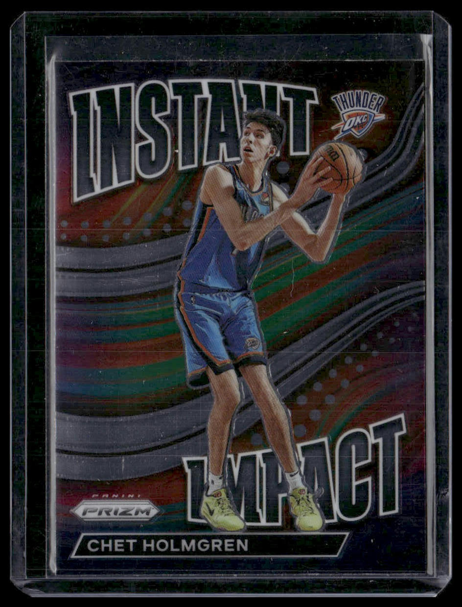 2022-23 Panini Prizm #2 Chet Holmgren Instant Impact