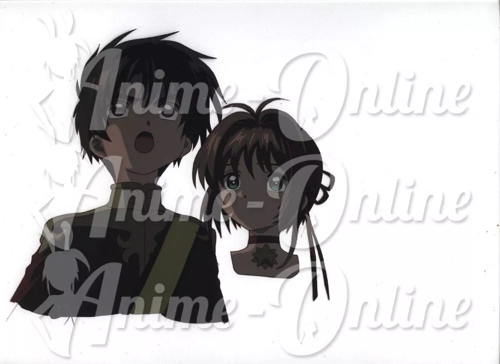 Card Captor Sakura Li Syaoran Movie Cardcaptor Anime Cel Production Art