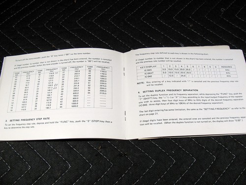 Genuine Icom IC-04AT Handheld Transceiver Manual - Zdjęcie 4 z 6